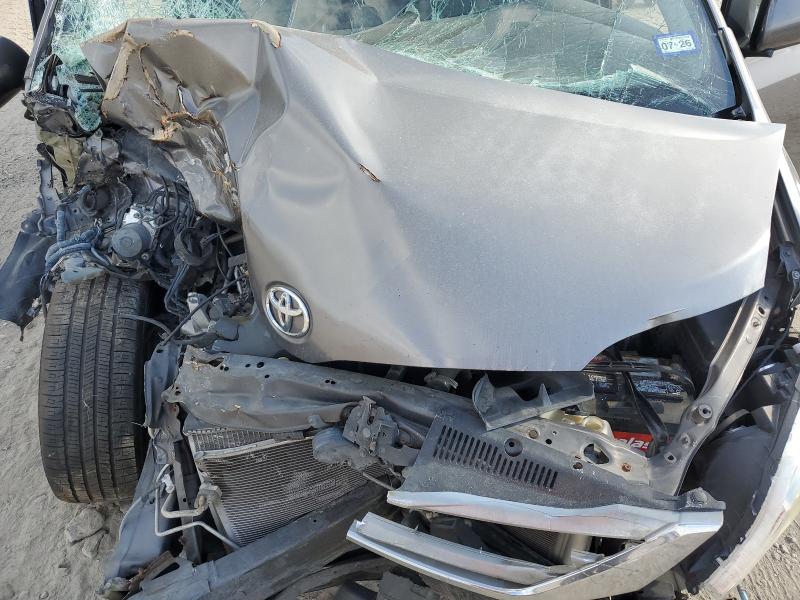 5TDYK3DC3FS625145 - 2015 TOYOTA SIENNA XLE ნაცრისფერი ფოტო 12