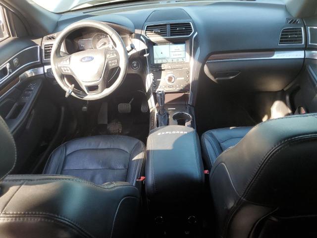 1FM5K7F89HGC93322 - 2017 FORD EXPLORER LIMITED GRAY photo 8