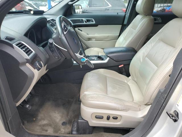 1FM5K7F84FGA15005 - 2015 FORD EXPLORER LIMITED فضي صورة 7