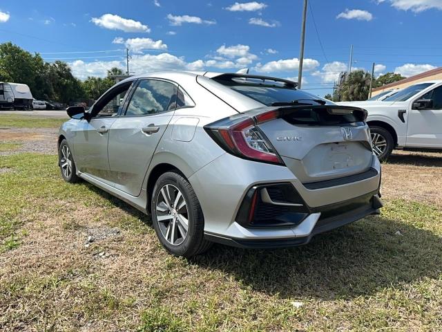 SHHFK7H35LU200503 - 2020 HONDA CIVIC LX SILVER photo 3