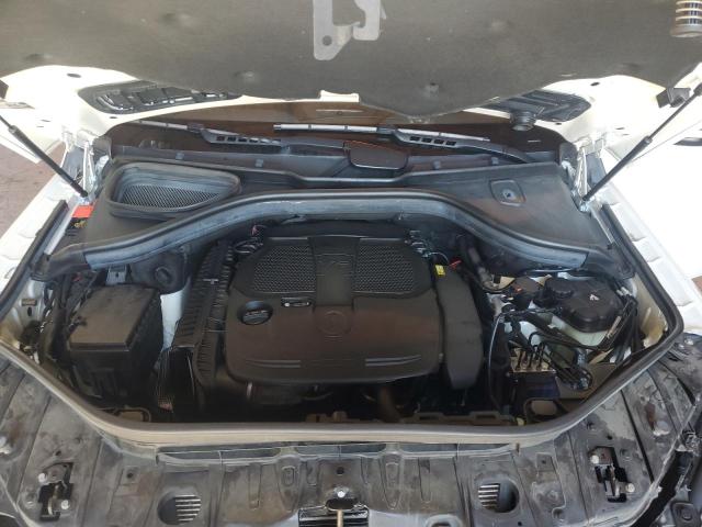 4JGDA5HB1EA401894 - 2014 MERCEDES-BENZ ML 350 4MATIC WHITE photo 11