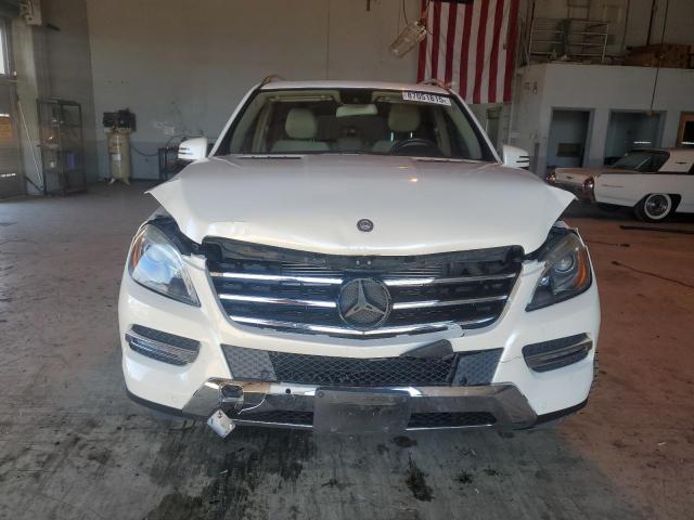 4JGDA5HB1EA401894 - 2014 MERCEDES-BENZ ML 350 4MATIC WHITE photo 5