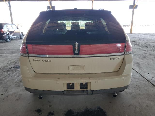 2LMDU68C08BJ38381 - 2008 LINCOLN MKX WHITE photo 6