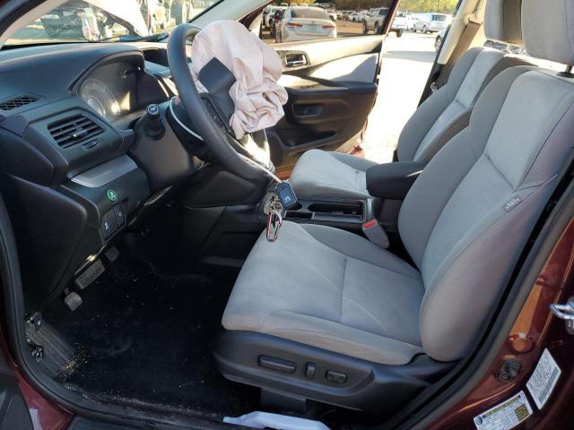 5J6RM4H54FL084828 - 2015 HONDA CR-V EX BURGUNDY photo 7