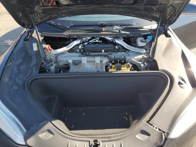 5YJSA1E47HF183398 - 2017 TESLA MODEL S Մոխրագույն լուսանկար 11