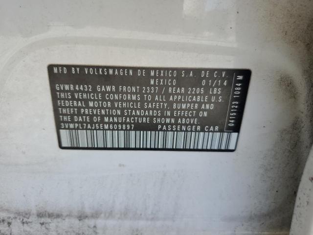 3VWPL7AJ5EM609897 - 2014 VOLKSWAGEN JETTA TDI Ağ foto 13