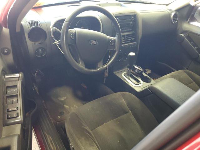 1FMEU7DE5AUB15398 - 2010 FORD EXPLORER XLT Granate foto 8
