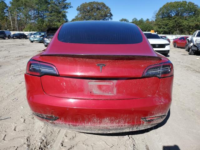 5YJ3E1EA7JF045011 - 2018 TESLA MODEL 3 Կարմիր լուսանկար 6