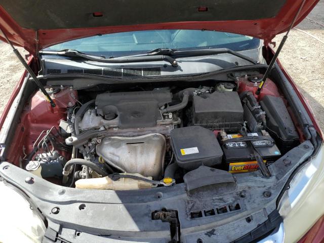4T1BF1FK8FU986770 - 2015 TOYOTA CAMRY LE RED photo 11