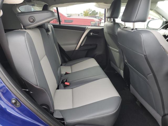 2T3DFREV2FW362389 - 2015 TOYOTA RAV4 LIMITED BLUE photo 10