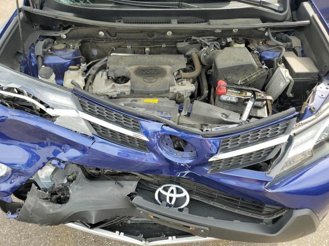 2T3DFREV2FW362389 - 2015 TOYOTA RAV4 LIMITED BLUE photo 11