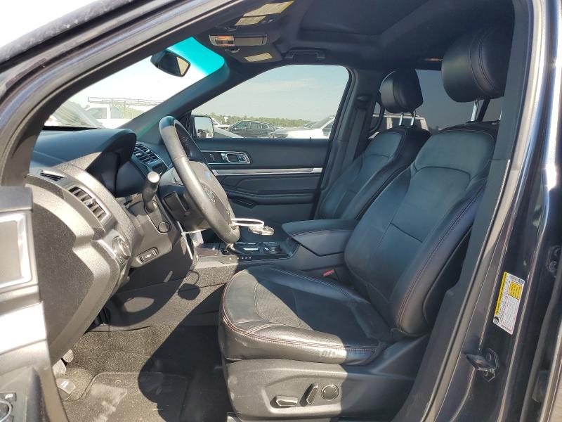 1FM5K8GTXHGA60039 - 2017 FORD EXPLORER SPORT BLUE photo 7