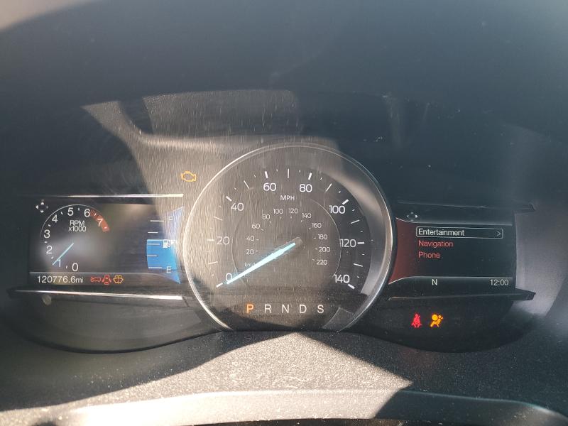 1FM5K8GTXHGA60039 - 2017 FORD EXPLORER SPORT BLUE photo 9