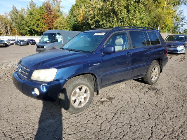 2001 TOYOTA HIGHLANDER, 