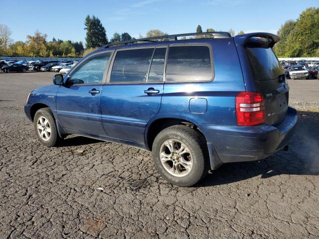 JTEHF21A310015870 - 2001 TOYOTA HIGHLANDER ლურჯი ფოტო 2