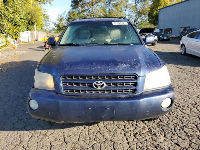 JTEHF21A310015870 - 2001 TOYOTA HIGHLANDER ლურჯი ფოტო 5