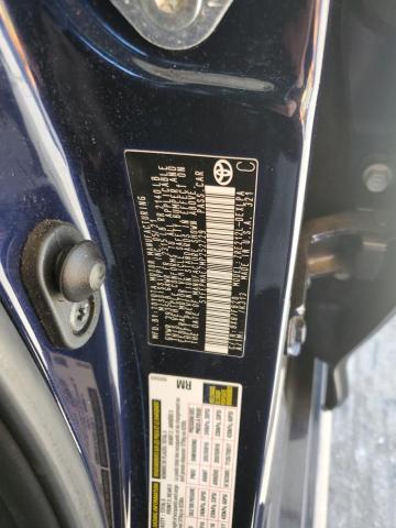 5YFEPMAE7MP252729 - 2021 TOYOTA COROLLA LE 蓝色 照片 12