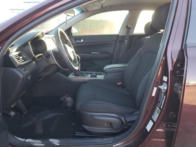 5XXGT4L34LG412976 - 2020 KIA OPTIMA LX MAROON photo 7