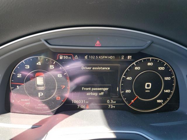 WA1LAAF76HD029845 - 2017 AUDI Q7 PREMIUM PLUS Czarny zdjęcie 9