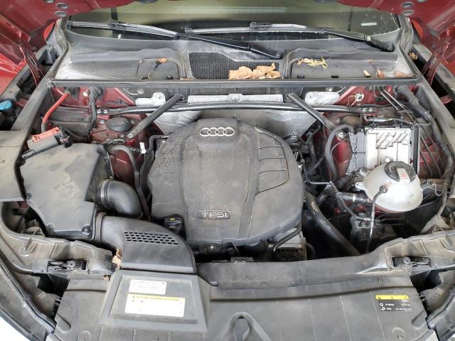 WA1BNAFY2K2041843 - 2019 AUDI Q5 PREMIUM PLUS მუქწითელი ფოტო 12