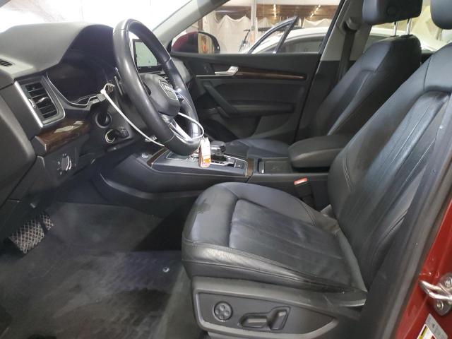WA1BNAFY2K2041843 - 2019 AUDI Q5 PREMIUM PLUS მუქწითელი ფოტო 7