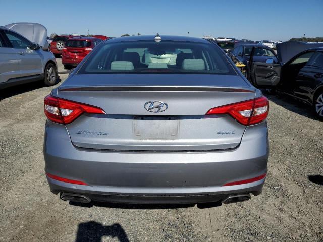 5NPE34AF9FH098223 - 2015 HYUNDAI SONATA SPORT ვერცხლისფერი ფოტო 6