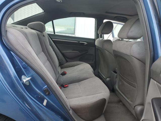 JHMFA16837S005779 - 2007 HONDA CIVIC EX BLUE photo 10