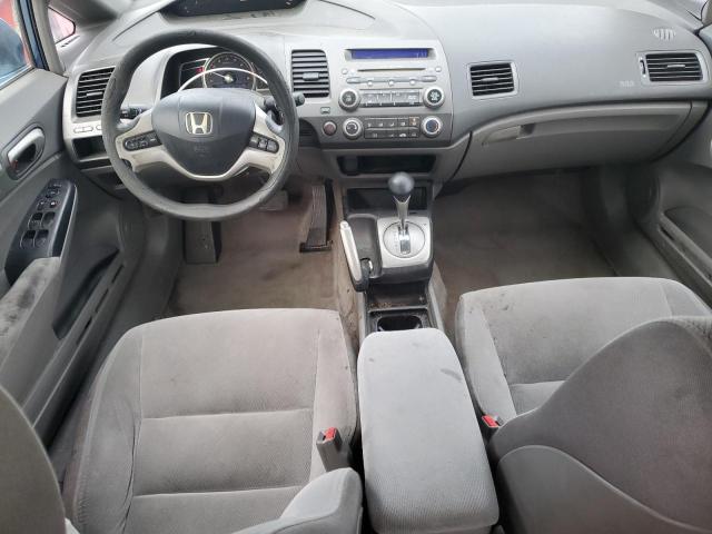 JHMFA16837S005779 - 2007 HONDA CIVIC EX BLUE photo 8