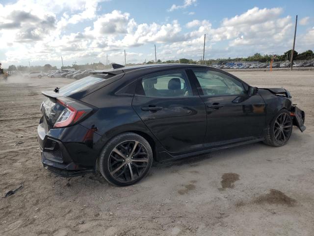 SHHFK7H4XMU229747 - 2021 HONDA CIVIC SPORT BLACK photo 3
