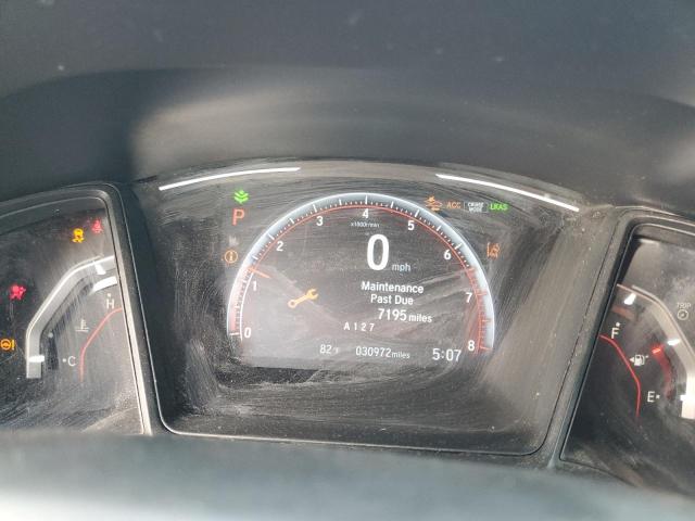 SHHFK7H4XMU229747 - 2021 HONDA CIVIC SPORT BLACK photo 9