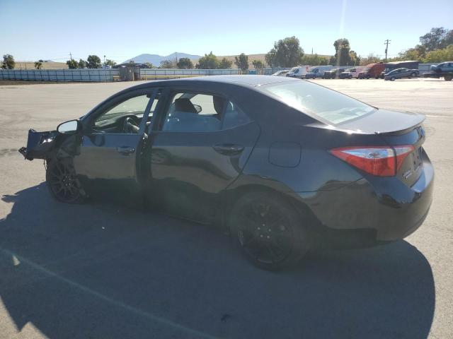 2T1BURHE7GC487506 - 2016 TOYOTA COROLLA L BLACK photo 2