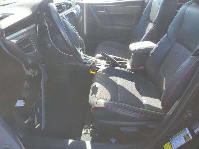 2T1BURHE7GC487506 - 2016 TOYOTA COROLLA L BLACK photo 7