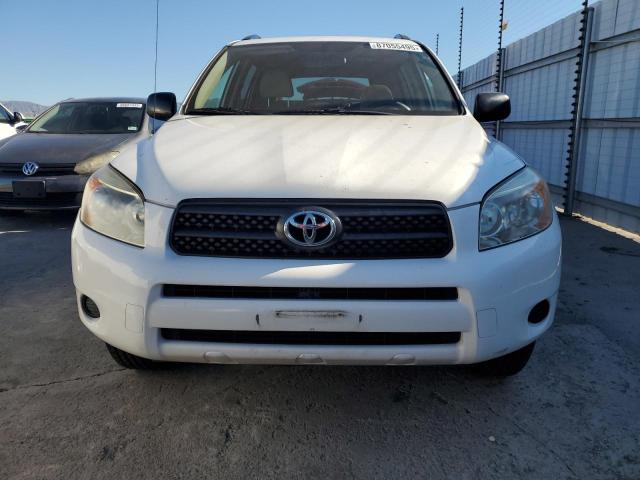 JTMZD33V086077190 - 2008 TOYOTA RAV4 WHITE photo 5