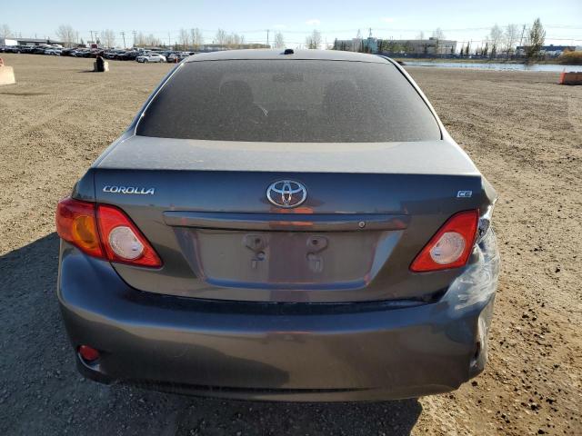 2T1BU40E09C183015 - 2009 TOYOTA COROLLA BASE رمادي صورة 6