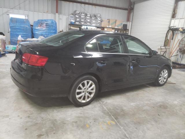 3VWD17AJ2EM217436 - 2014 VOLKSWAGEN JETTA SE BLACK photo 3