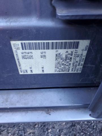 1N4AL2AP0CC153537 - 2012 NISSAN ALTIMA BASE BLUE photo 12