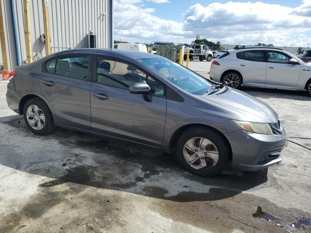 19XFB2F59EE013637 - 2014 HONDA CIVIC LX 灰色 照片 4