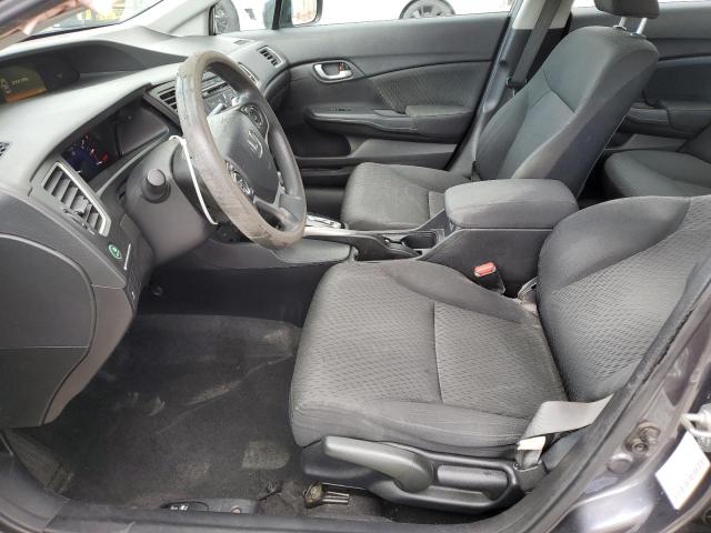 19XFB2F59EE013637 - 2014 HONDA CIVIC LX 灰色 照片 7