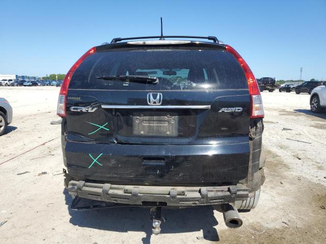 2HKRM4H72CH622451 - 2012 HONDA CR-V EXL BLACK photo 6