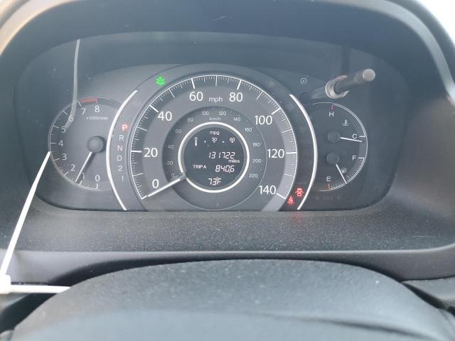 2HKRM4H72CH622451 - 2012 HONDA CR-V EXL BLACK photo 9