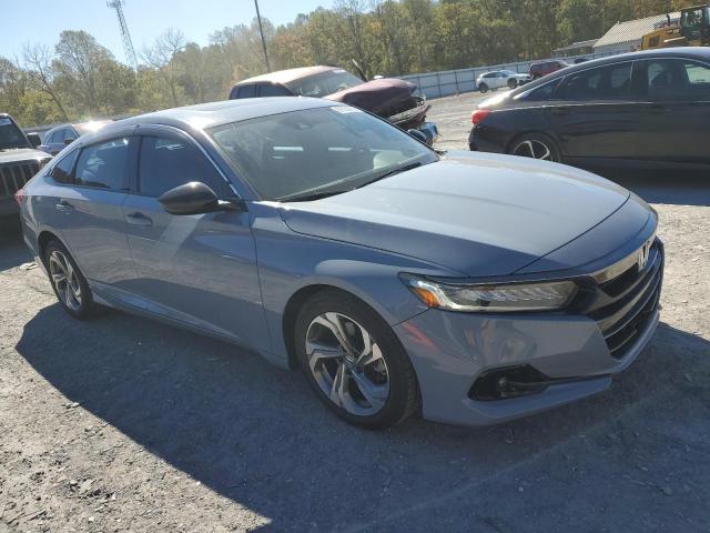 1HGCV2F34NA015762 - 2022 HONDA ACCORD SPORT GRAY photo 4