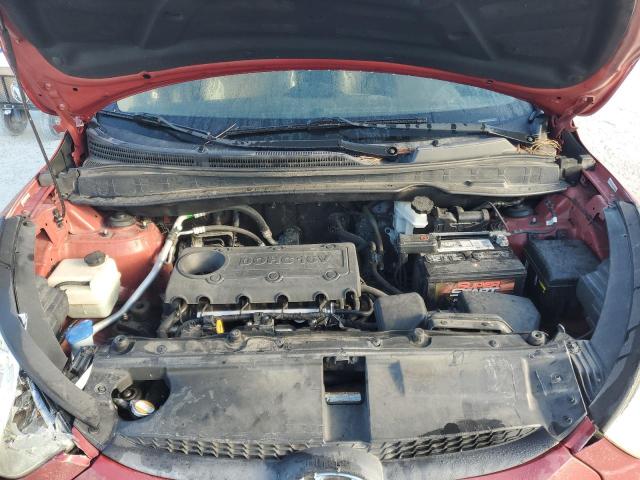 KM8JU3AC0CU454762 - 2012 HYUNDAI TUCSON GLS 红色 照片 12