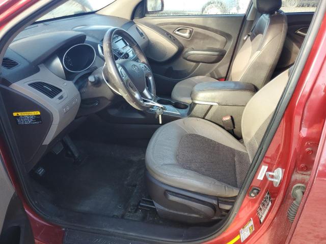 KM8JU3AC0CU454762 - 2012 HYUNDAI TUCSON GLS 红色 照片 7