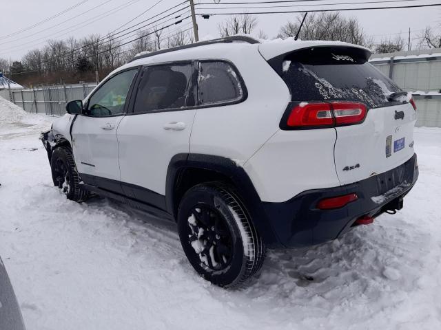 1C4PJMBS7FW558340 - 2015 JEEP CHEROKEE TRAILHAWK WHITE photo 2