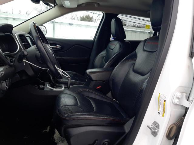 1C4PJMBS7FW558340 - 2015 JEEP CHEROKEE TRAILHAWK WHITE photo 7