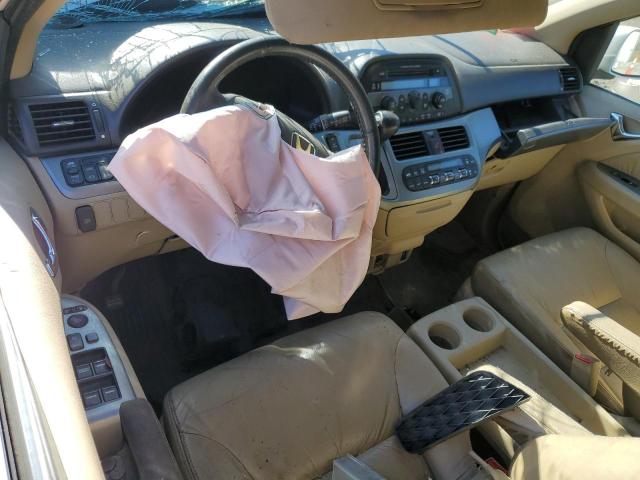 5FNRL38668B416320 - 2008 HONDA ODYSSEY EXL WHITE photo 8