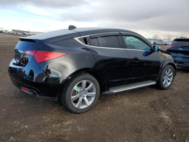 2HNYB1H48AH000166 - 2010 ACURA ZDX TECHNOLOGY BLACK photo 3