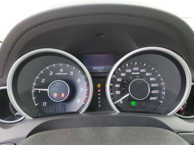 2HNYB1H48AH000166 - 2010 ACURA ZDX TECHNOLOGY BLACK photo 9