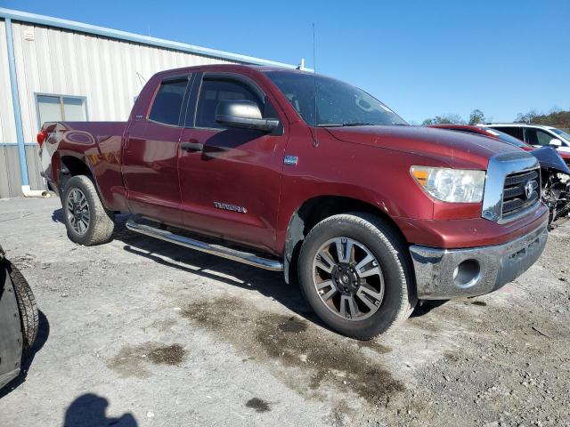 5TBBT54127S451043 - 2007 TOYOTA TUNDRA DOUBLE CAB SR5 BURGUNDY photo 4