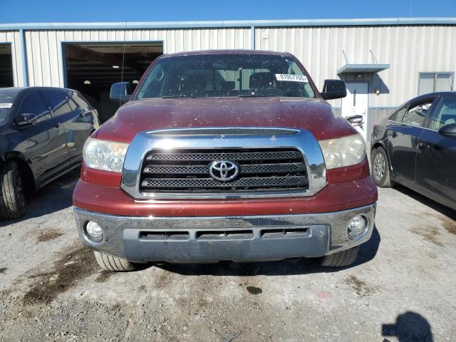 5TBBT54127S451043 - 2007 TOYOTA TUNDRA DOUBLE CAB SR5 BURGUNDY photo 5